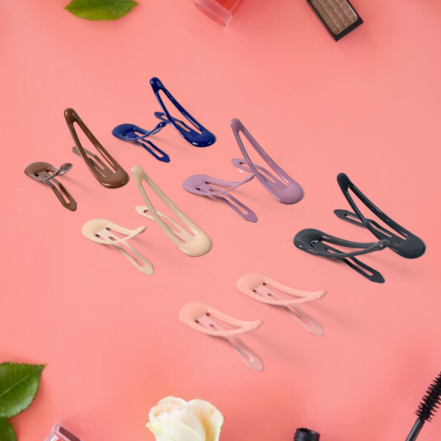 Metal Hair Clips Set (12 Pcs Set) Metal Hair Clips Set (12 Pcs Set)